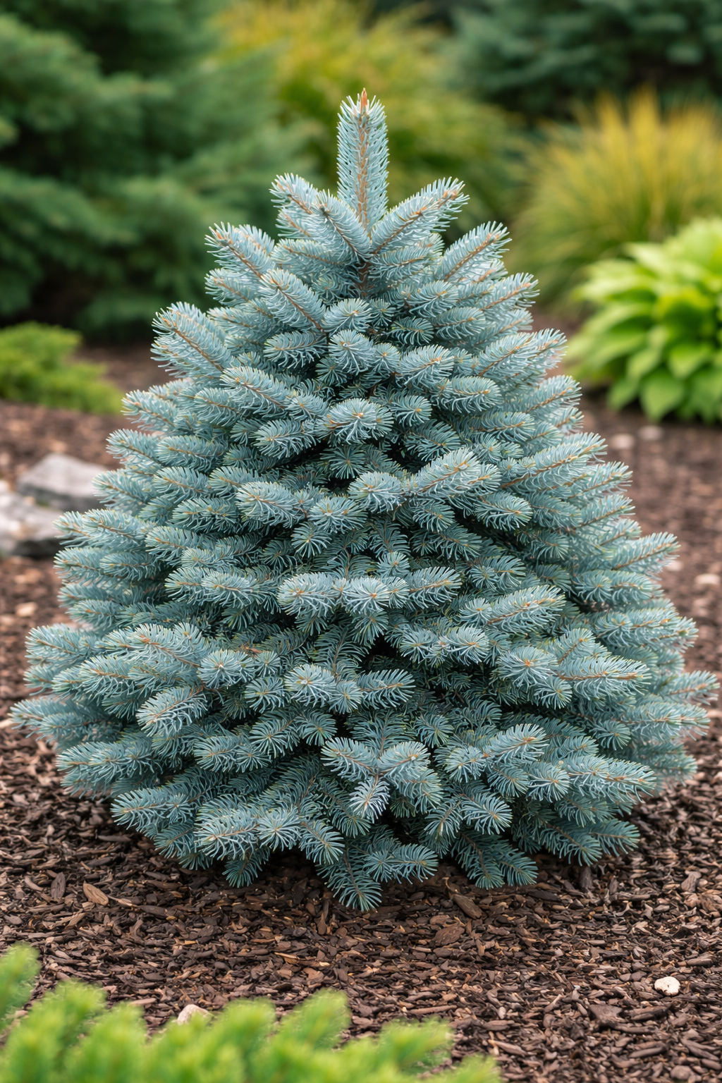 ABIES LASIOCARPA GLAUCA COMPACTA / COMPACT BLUE SUBALPINE FIR