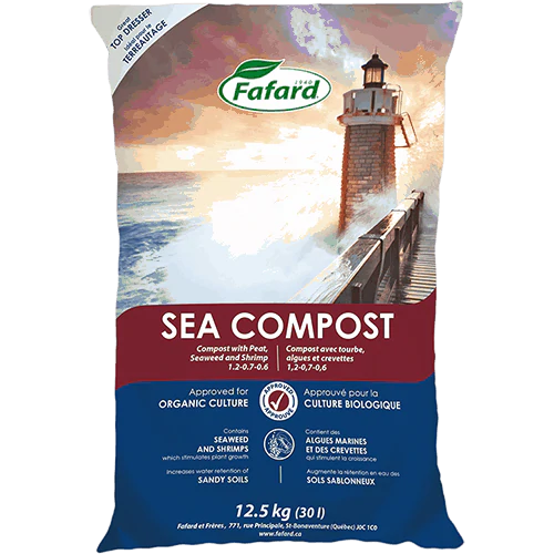 FAFARD SEA COMPOST WITH PEAT, SEAWEED AND SHRIMP