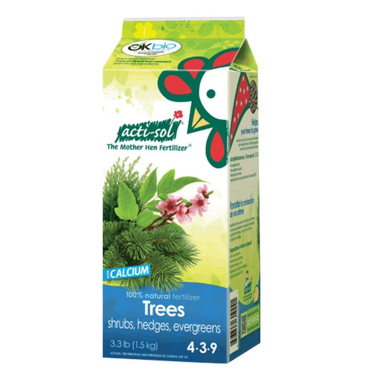 ACTI-SOL 1.5kg 4-3-9 TREE AND SHRUB FERTILIZER